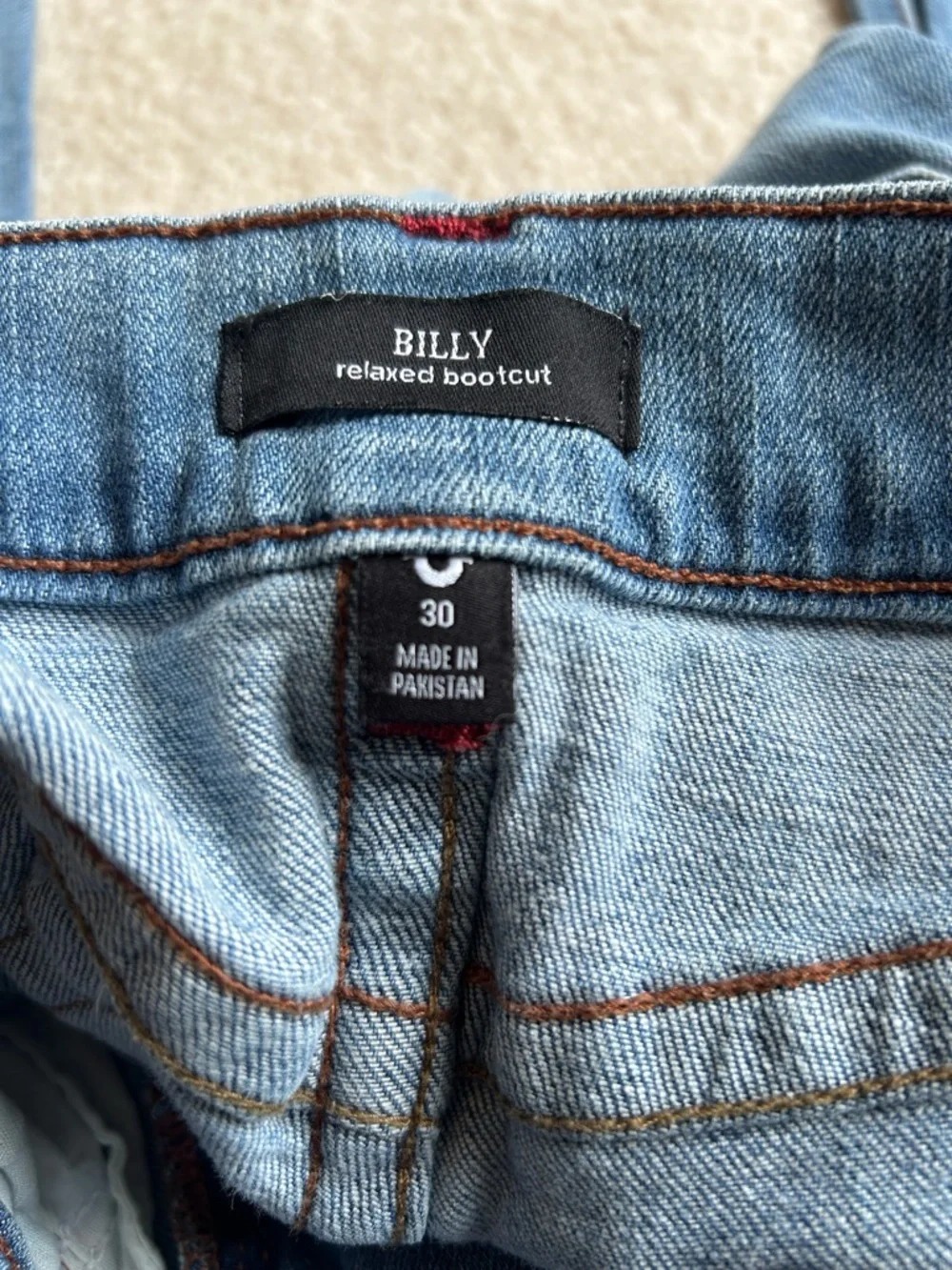 True Religion Billy Relaxed Bootcut Men’s Jeans Sz 30x33